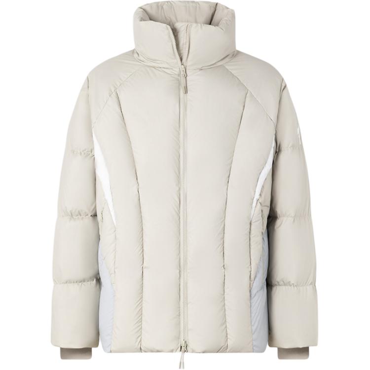 Adidas Down Jackets Men s Beige Stand Collar Moderate Other JY0222- M