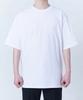Top Boy Layered Side Slit Plain Oversized Short Sleeve T-Shirt White
