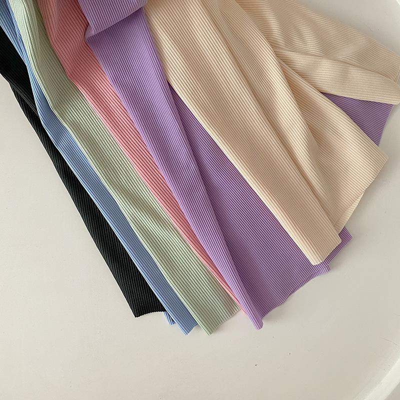 Girls' Ice Silk Wide Leg Pants Summer Korean Children's Loose Pants Baby Elastic Casual Pants