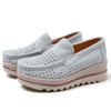 Spring and summer new sports shoes women's shoes platform muffin shoes casual shoes large size medium heel women's beanie shoes