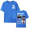 Rapper Nengo Flow Real G4 Life Tour Grafik T-Shirt Herren Damen Vintage Hip Hop Popmusik T-Shirt Mode Oversized Baumwoll-T-Shirt