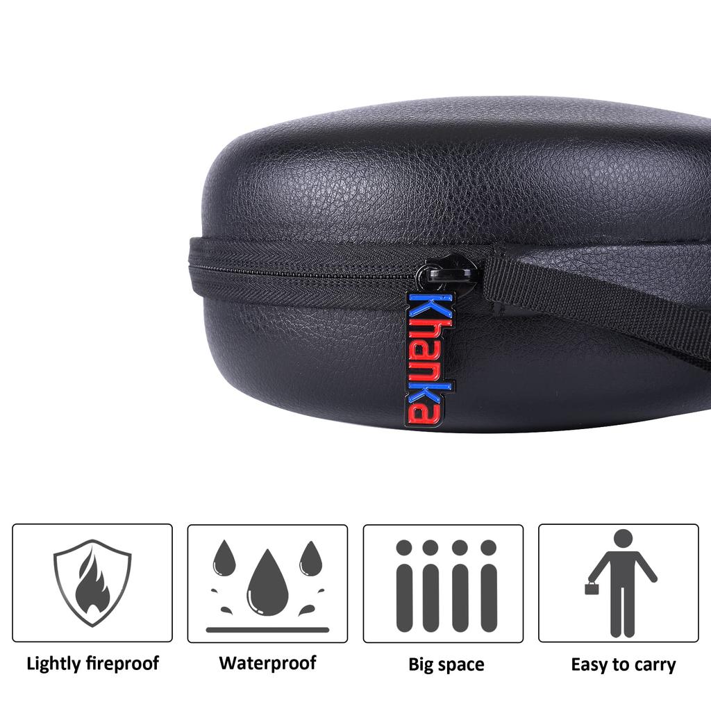 Étui de rangement Khanka pour casque stéréo Sony MDR-7506 (Cas seulement)
