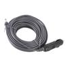 DC Car Power Cable for Mini Rectangular Satellite Charger to DC Replacement 18AWG IP68 Water Proof