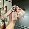 Volkswagen Car Key Case for Sagitar, Lavida, Tiguan, Bora, Polo, Golf, Tayron - For Women