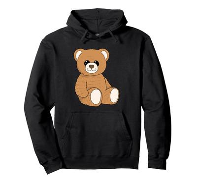 Cute Teddy Bear I Plush Toy I Teddy Bear Hoodie