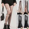 Black Stockings Leggings Hosiery Slim Breathable See Through Anti-hook Ultra Thin Tights