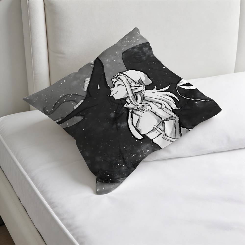 SSlay The PPrincess Game Decorative Square Pillow Cover Modern Cushion Case for Living Room Bedroom
