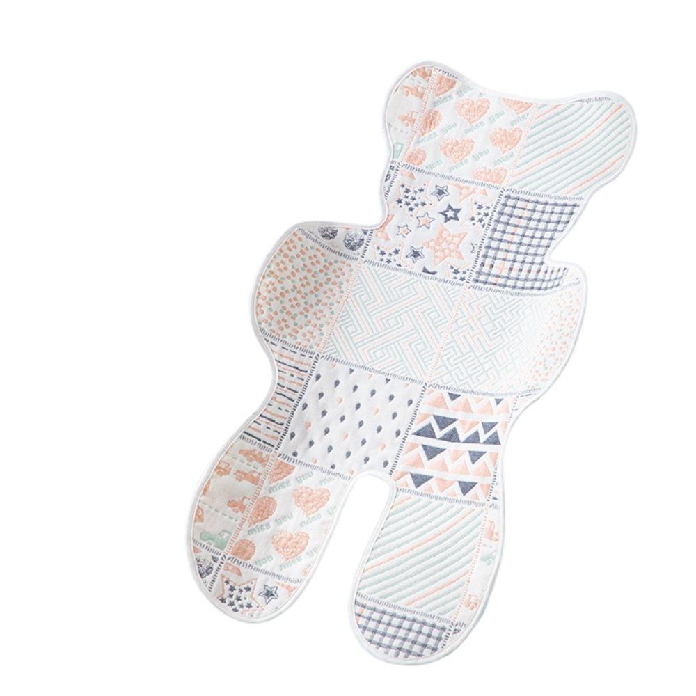 

Washable Soft Baby Stroller Cooling Pad Cute Breathable Pushchair Car Mat Pram Cushion Car Seat Trolley Mat High Chair Trolley