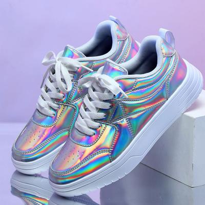 Fashion Tennis Sneakers Women Spring Autumn Sports Board Shoes Fashion Comfort Colorful Casual Academy Style Little White Shoes Female