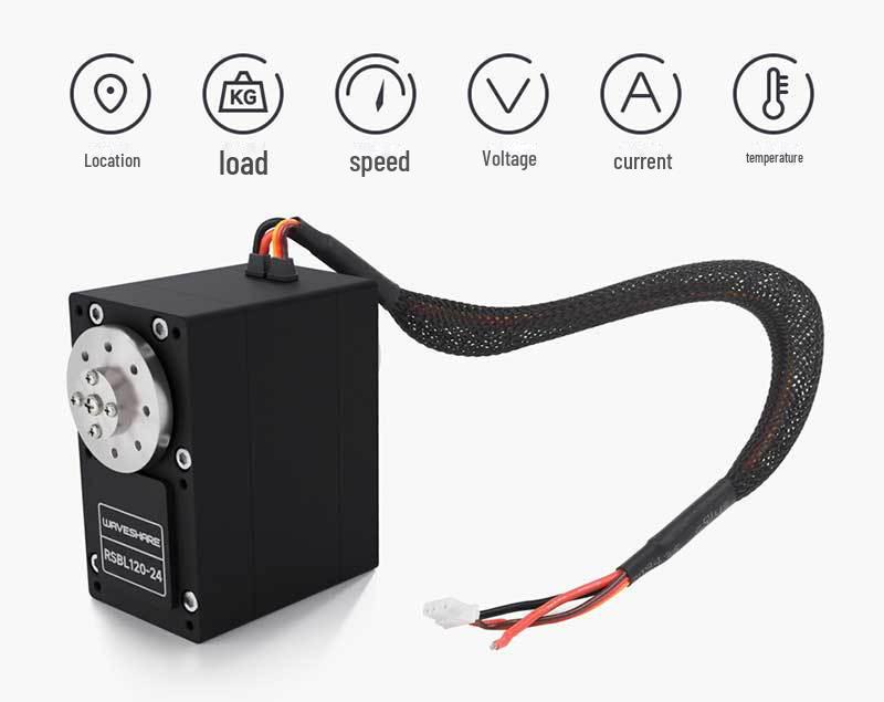 RS485 High-Precision 360° Magnetic Encoder Servo Motor 120KG.CM