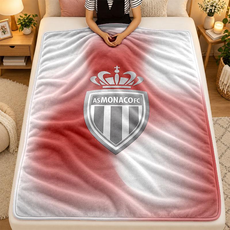 Flannel BlanketMonaco FC Warm Soft Throw Blanket for Indoor Sofa Bed Living Room Use