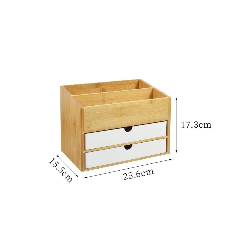 Japanese Desktop Cosmetics Lipstick Jewelry Storage Box Drawer Dressing Table Skin Care Finishing