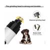 Heusom Silent Nail Grinder - USB Rechargeable with 3 Ports & Dual Speed