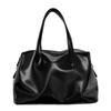 Neue Handtasche mit großem Fassungsvermögen, hochwertige Tote Bag für Pendlerinnen, Reißverschluss, einfache Handtasche aus weichem Leder.
