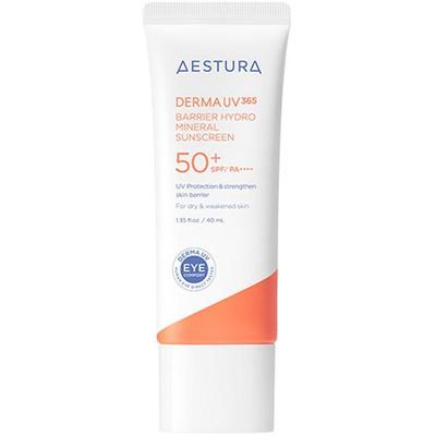 Derma UV365 Barrier Hydro Mineral Sun cream 40ml SPF50+ PA++++, Cosmetici Coreani, Kbeauty, campione