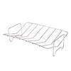 Turkey Roasting Rack V Shaped Rack for Grilling Stainless Steel BBQ Rib Rack for Smoking Grill Accessory