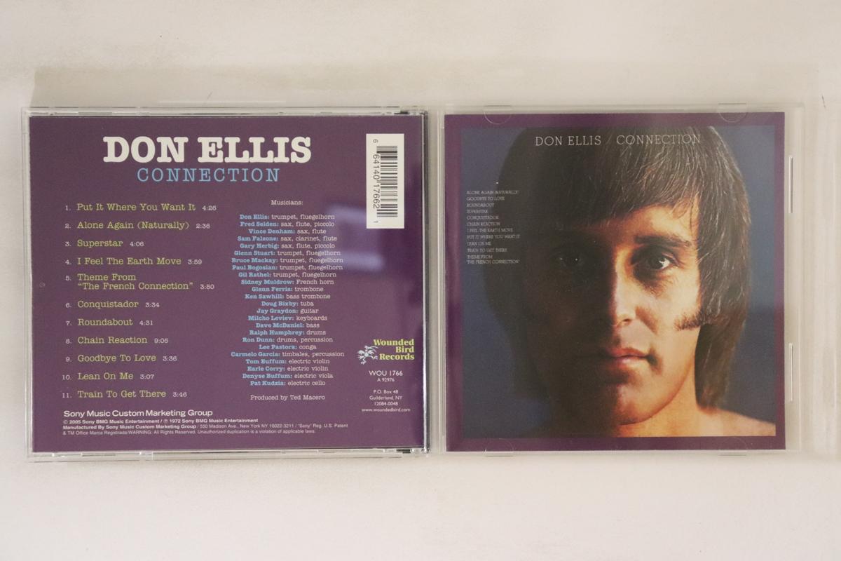 

CD DON ELLIS - Connection WOU1766 WOUNDED BIRD 2004 US Jazz Used