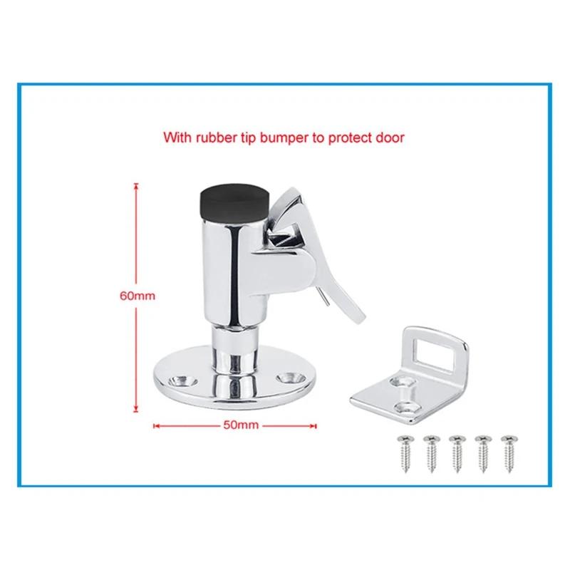 Stainless Steel 316 Boat Door Stopper with Spring Latch for Yacht & RV/Motorhome