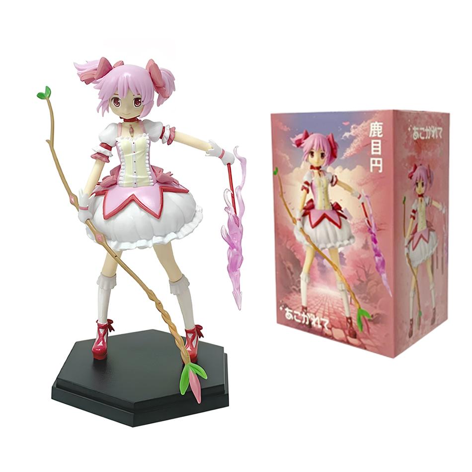 Kawaii Anime Kaname Madoka PVC Action Figure Statue Collectible Model Kids Toys Doll Gifts 17cm