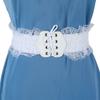 Korean Version Lace Wide Waist Belt Retro Body Shapewear Corset Belts  For Women Lady Girl Bridal