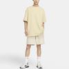 Nike T Shirts Men's Gold Crew Neck Moderate Straight Fit DX0188-783