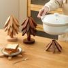"Heat Insulation Tree", Trivets for Hot Dishes, Hot Dish Coaster with Tree-Shaped Wood Collapsible Hot Pad Trivet