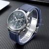 18mm 20mm 22mm 24mm Silikon-Uhrenarmband für Omega für Seiko Armband Wasserdichtes Gummi-Uhrenband Schnellverschluss Herrenarmband