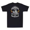 Some Grandpas Play Bingo Real Grandpas Ride Motorcycles (On Back) Men's T-Shirt