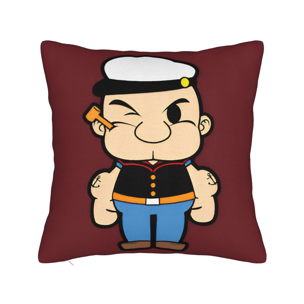 Bluto And Olive Oyl Pillow Case Comfy Pillow Cover For Living Room Chair Novelty Pillowcases