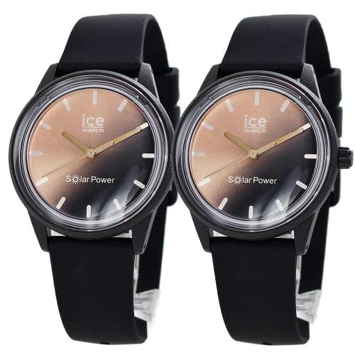 Ice Watch Solar-Powered Pair Watch for Men and Women, 018477018477