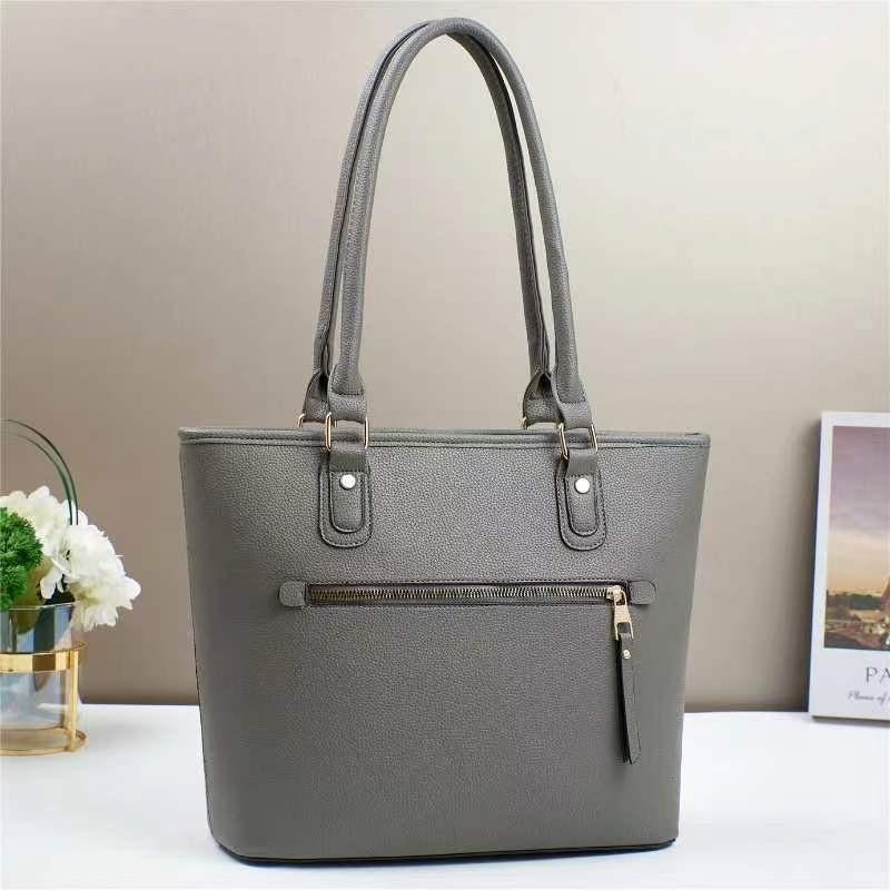 Chic Macaron Color Bucket Bag Fashionable Crossbody Tote With Spacious Design For Women