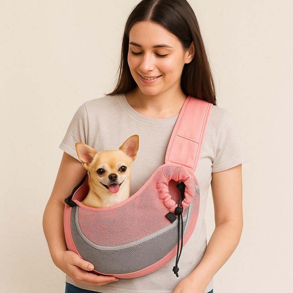 Durable Breathable Pet Carrier Backpack Ergonomic Design Adjustable Sling Carry Pack Mesh Dog Outdoor Bag for Outgoing Pets