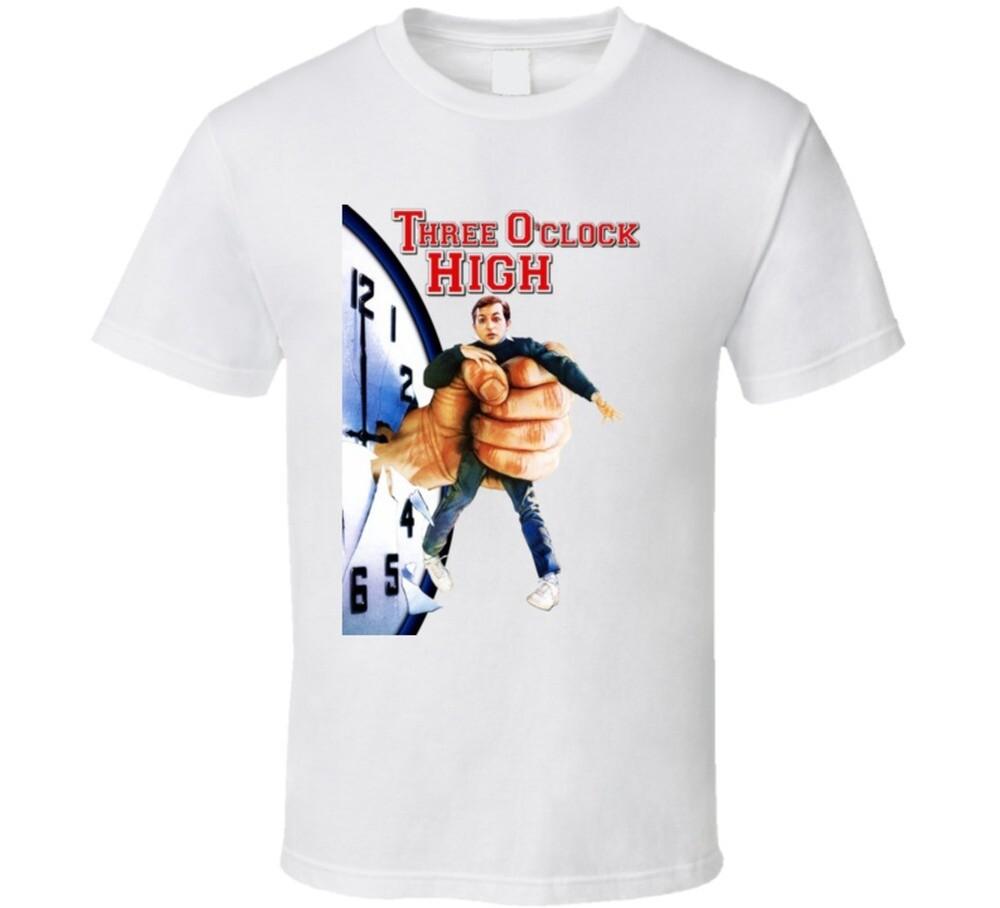 Three O clock High 80 s Retro Comedy High School Movie T Shirt Unisex T-Shirt S