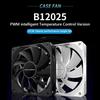 TEUCER 120mm Cooling Fan PWM 4Pin 12V Cooling Fan Temperature Control CPU Cooling Radiator Hydraulic Bearing for Computer Case