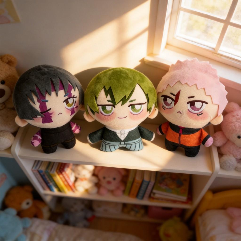 Jujutsu Kaisen Plush Toy Cartoon Doll With Pp Cotton Filling For Fans And Collectors
