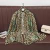 Luxury Brand 180*90cm Foulard Summer Seda Autumn Winter Popular Style Printing Women's Cachecol Syilent