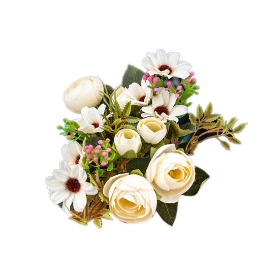 1 Zweig künstliche Blume Hochzeit Party Zuhause Hotel Büro Garten Dekoration