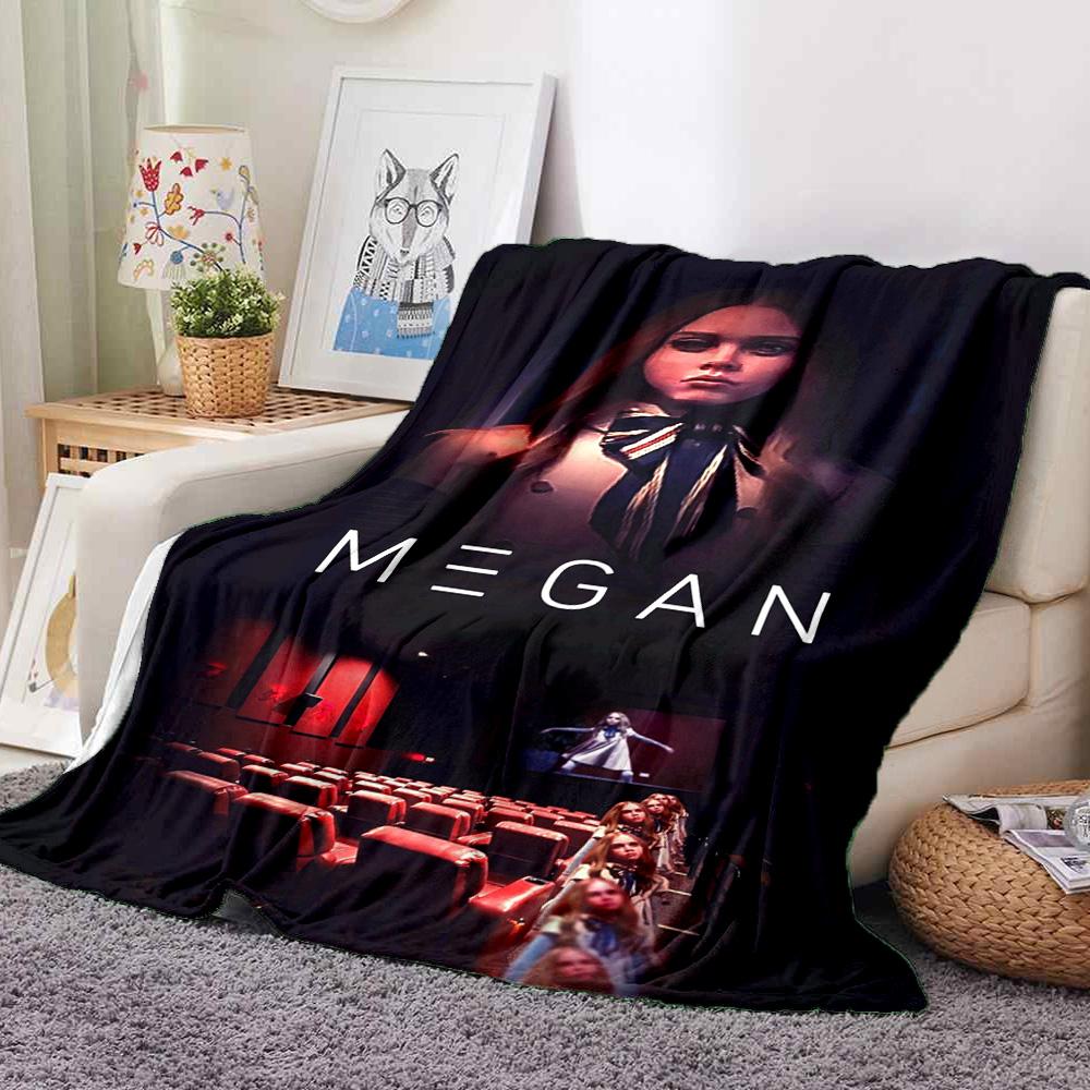 Koc flanelowy Megan Show Koc narzutowy Miękki Ciepły Sofa Łóżko Kemping Samochód Wystrój domu Unikalny Prezent Świąteczny C930240
