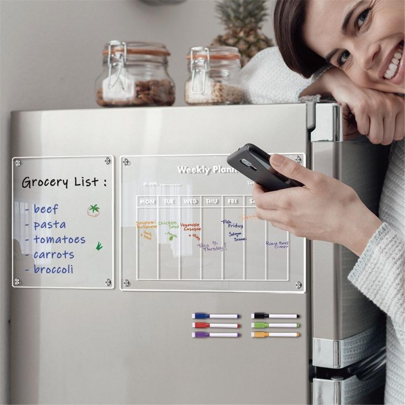 Stay Organized with Magnetic Fridge Calendar, Perfect for Home and Offices Use