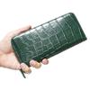 [Berkut] yellow crocodile long wallet men's ladies genuine crocodile long wallet matte finish genuine leather Genuine leather leather crocodile
