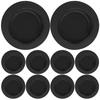 10pcs Round Plug Piggy Bank Bottom Cover Replacement Caps For Saving Box Money Pot Rubber Stopper Plaster Stoppers