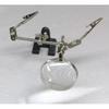 Helping Hand Tool Soldering Stand With 4X Welding Magnifying Glass led Adjustable 2 Alligator Clips 360 Degree Rotating