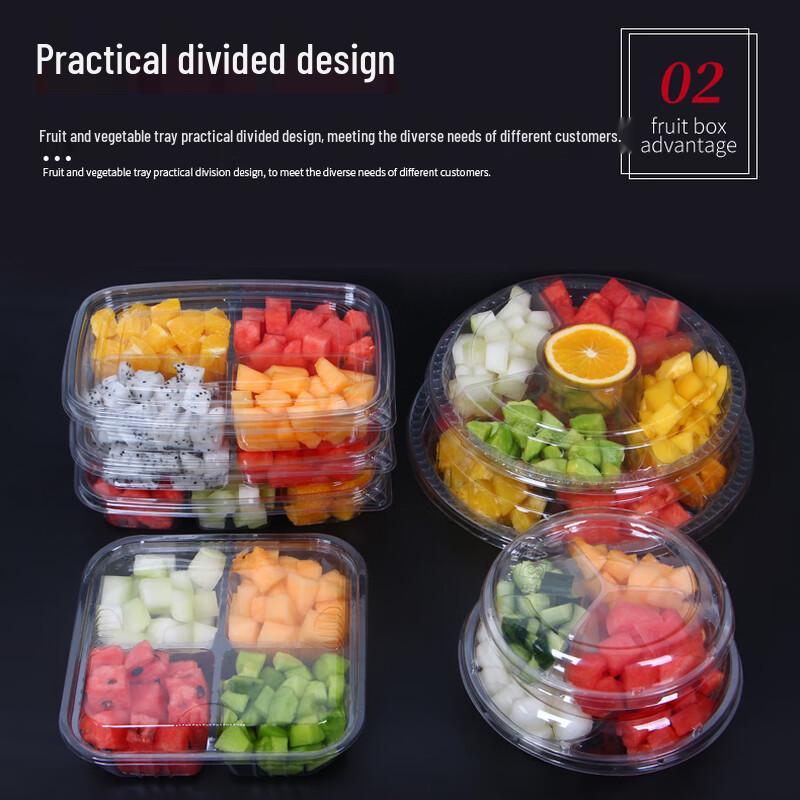 Round Disposable Food Containers