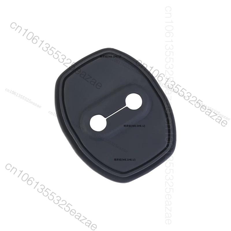 4Pcs Silicone Car Door Latch Cover For Chery Jetour G700 Anti-Rust Dustproof Door Lock Protective Cove Interior Parts