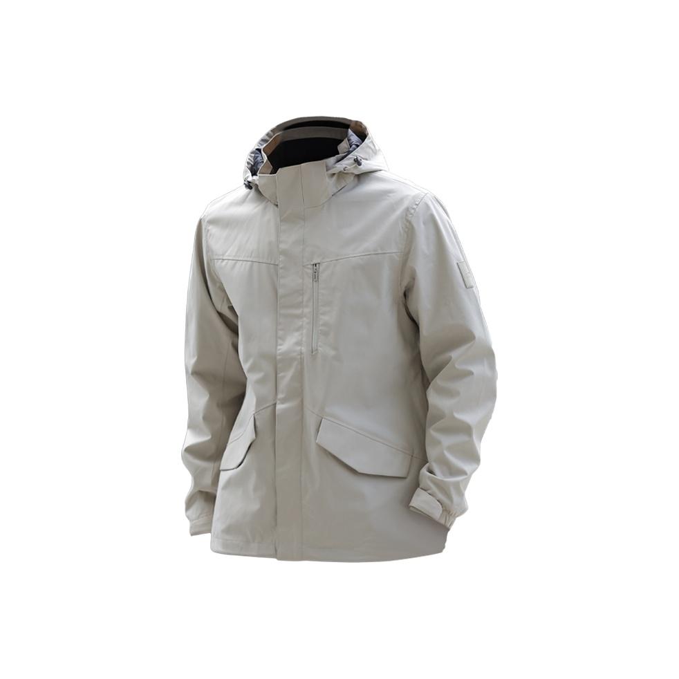 

Li-Ning Повседневная ветрозащитная водоотталкивающая куртка для занятий спортом на открытом воздухе, мужская куртка AFDC751-11