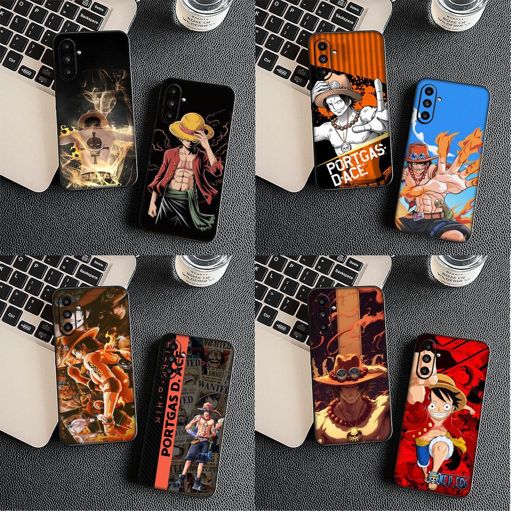 Cover for Xiaomi Redmi Note 13 A3 14 Pro Plus 9T 14C 13C 13X 9C NFC + Pro+ 5G 4G Phone Case Portgas D Ace One Pieces Luffy