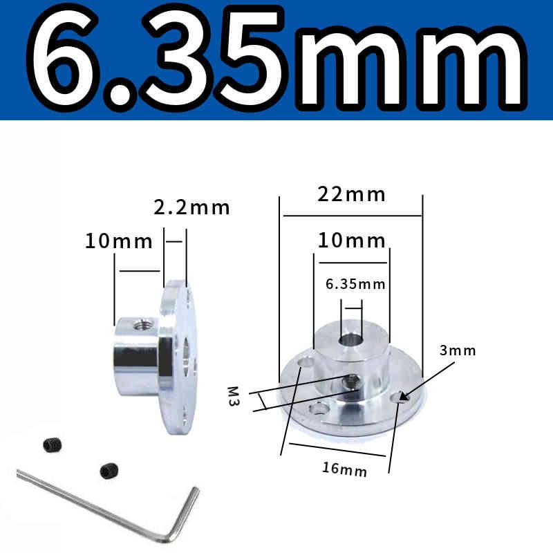 1PCS Rigid Flange Coupling Motor Guide Shaft Coupler Motor Connector Shaft Axis Bearing Fittings 3/4/5/6/6.35/7/8/10/11/12/14mm