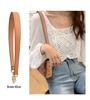 Black PU Handbag Replacement Strap: Women's Underarm Bag, Short Single Shoulder Handle, Trendy Plain Design