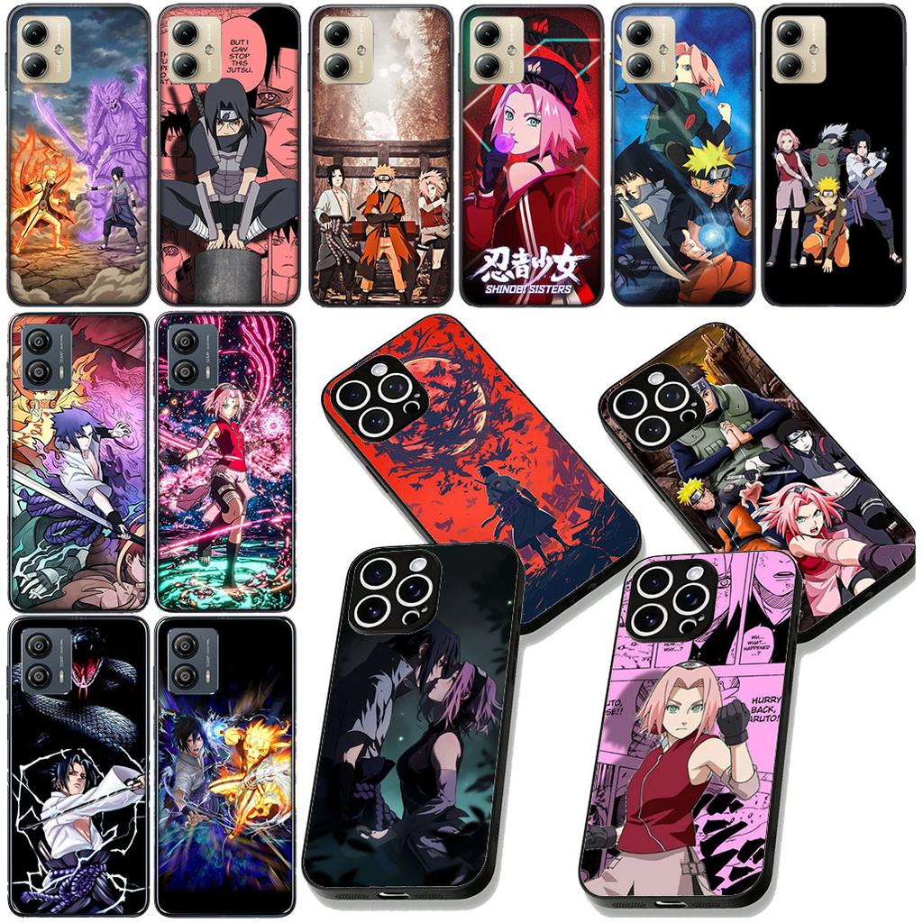 Haruno Sakura Uchiha Sasuke Narutos Phone Case for Apple iPhone 16 17 Air 14 15 Pro Max Plus 16+ 16E 14+ ProMax Protective Cover