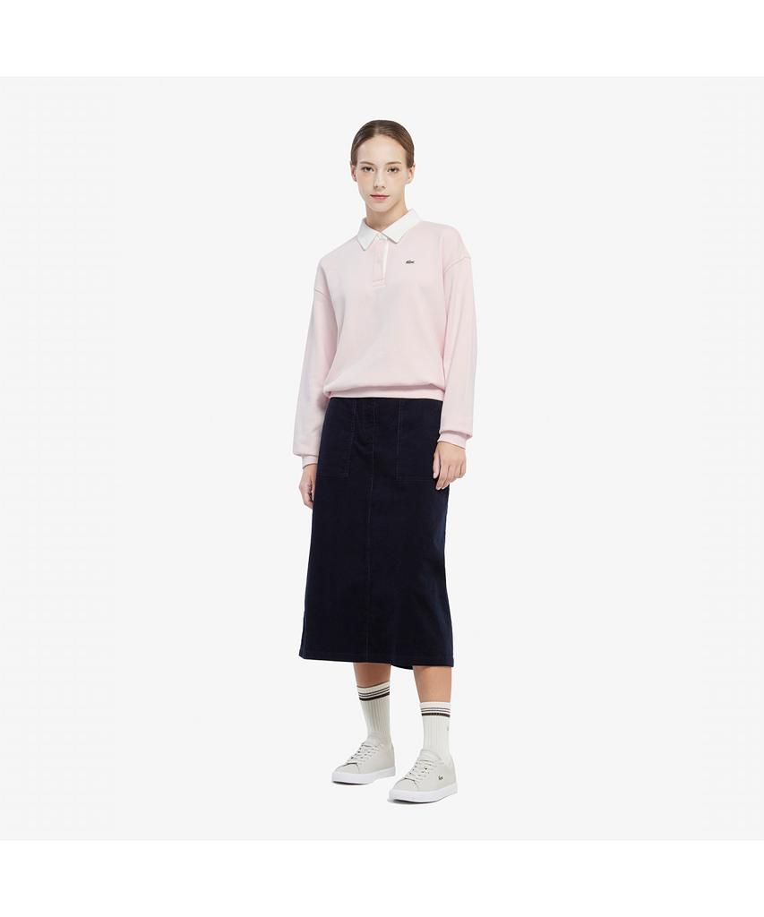 Lacoste Women'S Corduroy Skirt Jf426E-55N Hde